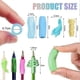 thumbnail image 2 of 18 Pcs Pencil Grips for Children Handwriting, Pen Holder Training Grip Soft Silicone Ergonomic Corrector Writing Tool - For Left and Right Handed - Co, 2 of 5