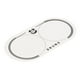 thumbnail image 1 of Parche para bombo doble, parches de bombo, accesorio de bombo, herramienta protectora de percusión Doble Pedal Blanco, 1 of 9