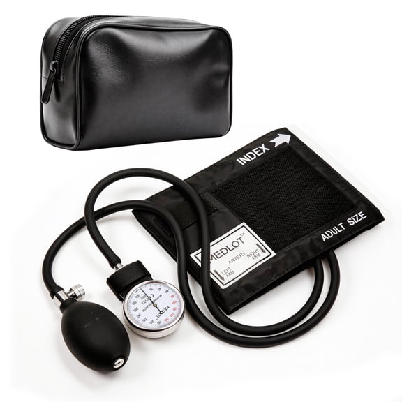 LotFancy Aneroid Sphygmomanometer, Manual Blood Pressure Monitor with Universal Cuff 10" to 16"