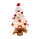 thumbnail image 3 of Árbol de Navidad de mesa con 20 luces LED, decoración para fiestas navideñas en miniatura 45 centímetros, 3 of 9