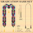 thumbnail image 2 of Alaiyaky 3 Pcs Mexican Graduation Stole Set Senior 2026 Graduation Honor Stole for Adult Unisex College Graduation's Day Grad Celebration, 2 of 8