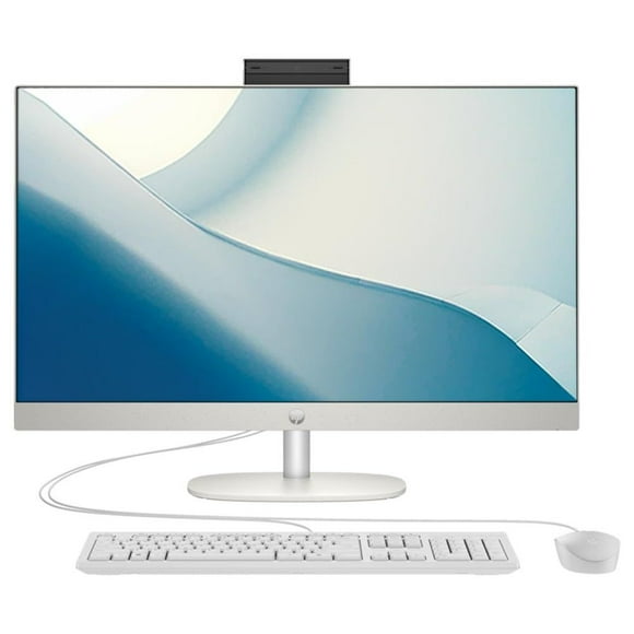 Restored HP 23.8" All-in-One Desktop PC, AMD Ryzen 5 7520U, 8GB RAM, 512GB SSD, AMD Radeon Graphics, Windows 11 Home, 24 cr0049 (Refurbished)