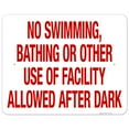 thumbnail image 1 of Nevada No Swimming Sign, Complies With State Of Nevada Pool Safety Code, 24x30 Aluminum, 1 of 1