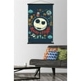 thumbnail image 2 of Disney Tim Burton's The Nightmare Before Christmas - Master Of Fright Wall Poster with Wooden Magnetic Frame, 22.375" x 34", 2 of 3