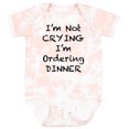 thumbnail image 3 of Inktastic I'm Not Crying, I'm Ordering Dinner Boys or Girls Baby Bodysuit, 3 of 5