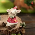 thumbnail image 1 of Figurine Miniature en Résine 1PC Mini Figurines de Noël Statue de Cerf Santa Claus Craft, 1 of 9