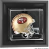 San Francisco 49ers Wall-Mounted Mini Helmet Display Case -