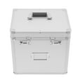 thumbnail image 6 of Miumaeov Silver Locking File Box 14" L*10" W*13" H Documents Storage Box for Filing Letters with Combination Lock Multiple Slots Large Size, 6 of 12