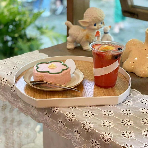 Bandeja para servir frutas Perfecl plástico Blanco S