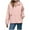 Pink, variant on ZyeKqe Womens Rain Jackets Long Sleeve Full Zip Waterproof Windbreaker Lightweight Hooded Outdoor Raincoats