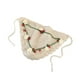thumbnail image 1 of Bandana de crochet Salvador lazo de punto floral diadema Bcak Beige, 1 of 9