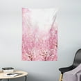 thumbnail image 1 of Pale Pink Tapestry, Japanese Cherry Blossom Sakura Tree with Romantic Influence Asian Nature Theme, Wall Hanging for Bedroom Living Room Dorm Decor, 40W X 60L Inches, Baby Pink, by Ambesonne, 1 of 2
