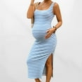 thumbnail image 5 of Neewe Women's Short Sleeve Maternity Dress Pregnancy Slessless Clothes Pregnancy Mama Clothes Casual Clothing, 5 of 7
