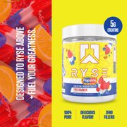 RYSE Creatine Monohydrate Micronized Powder - Popsicle Firecracker - 45 Servings