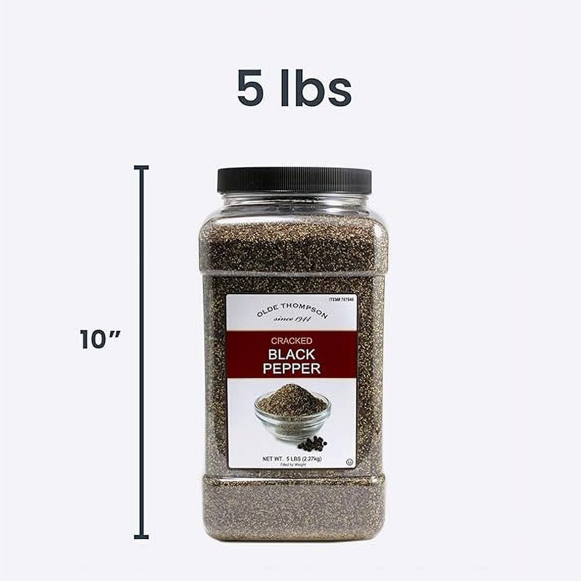 Olde Thompson Cracked Black Pepper, 5 lbs
