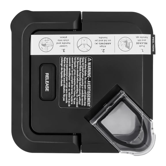 Locking Lid Blender Lid Replacement Pitcher Accessory Blender Part ABS Texture