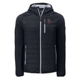 thumbnail image 2 of Men's Cutter & Buck  Black Indianapolis Indians Rainier Primaloft Eco Full-Zip Hybrid Jacket, 2 of 3