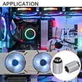 thumbnail image 5 of Unique Bargains Male to Female Extender Fitting G1/4 x 20mm for Computer Water Cooling System Silver 4pcs, 5 of 5