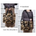 thumbnail image 6 of FORMRS 16" Laptop Bag Carrying Sleeve Case with Handle Travel Shoulder Briefcase, Metallic Flower, 6 of 8