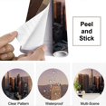thumbnail image 4 of Peel and Stick Wallpaper Aerial Historic Core Downtown Los Angeles Sunset Modern Art Wall Mural Decor Self Adhesive and Removable 69in x 98in, 4 of 8
