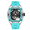 Silver Light Blue, variant on Skeleton Dial Men Watches Steel Case Automatic Mechanical Sport Wristwatch Waterproof Luminous