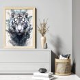 thumbnail image 2 of Kit Punto Cruz Con Tigre Hilo Algodón Ecológico Bordado 11CT 40x53cm, 2 of 9