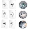 thumbnail image 3 of 10 Uds. Adhesivos Sin Perforaciones, Pegatina de Tornillos Sin Rastro para Almacenamiento de Cocina y Baño, Pegatinas de Tornillos Sin Perforaciones, 3 of 5