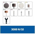 thumbnail image 4 of Mototool Dremel 3000 Mini Taladro Kit 260 Accesorios Maletín, 4 of 6