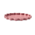 thumbnail image 3 of Bloem Wave 6" Diameter Resin Saucer Tray: Dusty Rose - Matte, Decorative, Indoor and Outdoor, 3 of 3