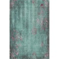 thumbnail image 2 of Addison Rugs Mayfield Premium Machine Washable Transitional Floral Seafoam Rectangle Rug, 2'6" x 3'10", 2 of 7