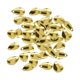 thumbnail image 5 of 50x Cuchillas de Pesca, Aparejos, Spinnerbaits, Equipo de Pesca, Señuelo de Pesca DIY Oro 15mm, 5 of 9