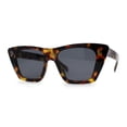 thumbnail image 3 of Womens Mod Minimal Cat Eye Design Fashion Sunglasses Tortoise Black, 3 of 4