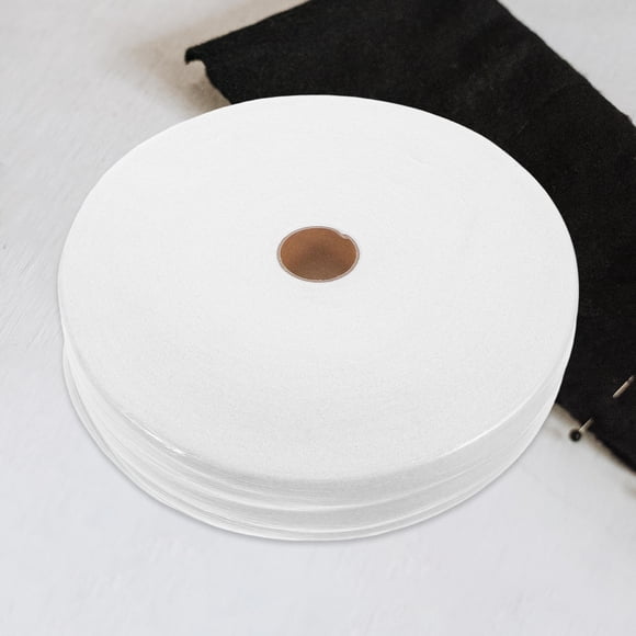 Raindrops 2 Rolls Cotton Batting For Handicrafts White Needle Punched Durable Structure For Quilting