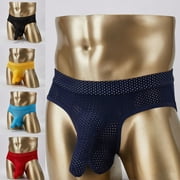 Farfi Panty Protruding Pouch Lightweight Nylon Men Sexy Trunk Underwear for Honeymoon