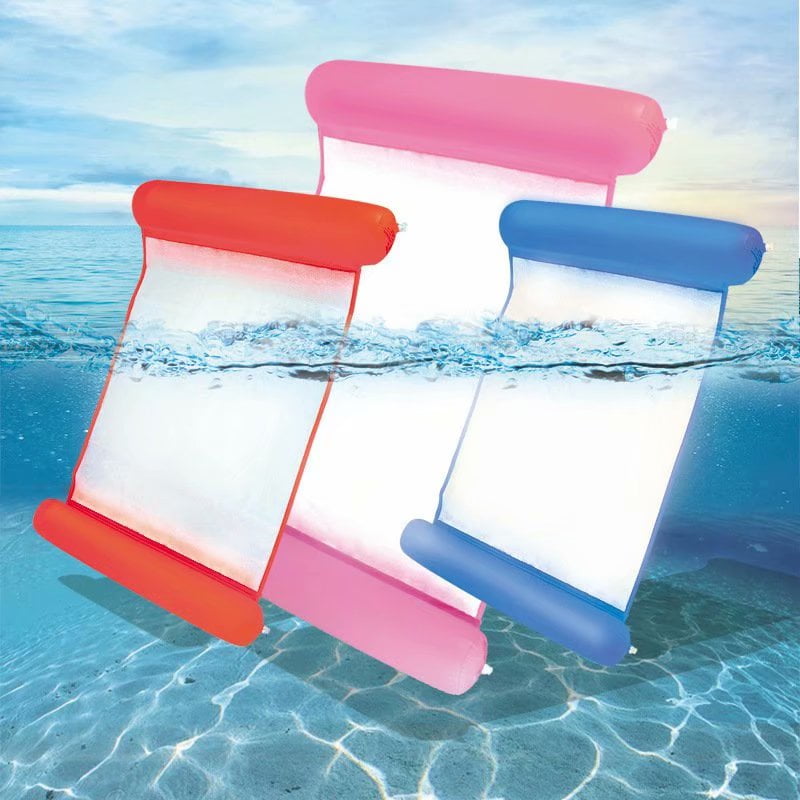 Air Mattress Foldable Swimming Pool Beach Inflatable Float Cushion Bed Chair 