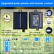 thumbnail image 4 of Luces solares para paraguas con mando a distancia - 8 modos, USB y carga solar, impermeable IP44, luces LED de cuerda 8x13 para patio, playa, jardín, piscina (Caben en sombrillas de 6-10 pies), 4 of 9