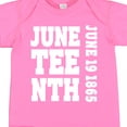 thumbnail image 4 of Inktastic Juneteenth June 19, 1865 Boys or Girls Baby Bodysuit, 4 of 5