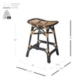 thumbnail image 4 of New Pacific Direct Damara Rattan Counter Stool, 4 of 9