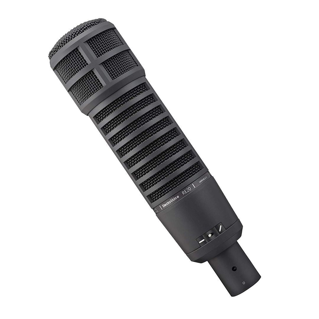 Electro-Voice RE20 Variable-D Dynamic Cardioid Microphone, Black