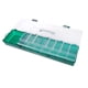 thumbnail image 3 of Caja de señuelos de pesca portátil con múltiples compartimentos individuales Caja de señuelos de pesca visible L Soledad Caja de aparejo portable, 3 of 5
