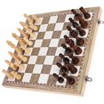 thumbnail image 2 of Shisuyan 1 Set Wooden Chessboard Educational Chess High Grade For Family Travel Friendly Design For And Carrying, 2 of 8