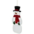 thumbnail image 4 of Northlight Snowman Hanging Wall Christmas Decoration - 3', 4 of 6