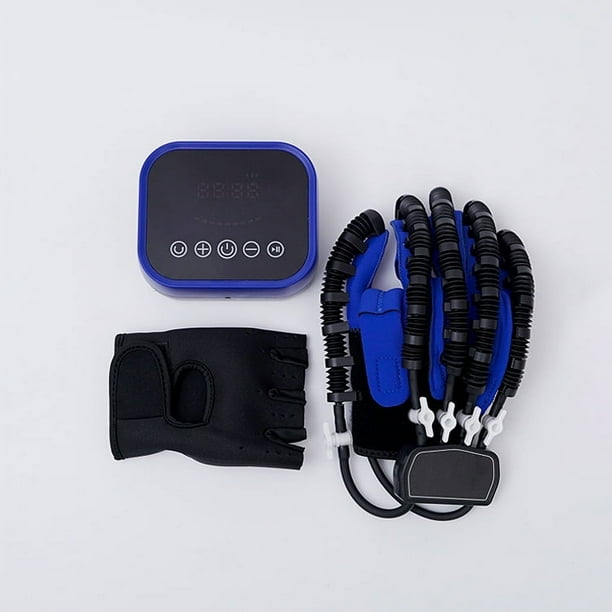 Guante de robot de rehabilitación para paciente con parálisis cerebral hemiplegia, equipo de recuperación de ejercicio de dedos y manos la mano derecha