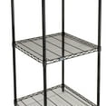 Nexel Adjustable Wire Shelving Unit, 4 Tier, NSF Listed Commercial