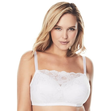 

Comfort Choice Women s Plus Size Lace Wireless Cami Bra Bra
