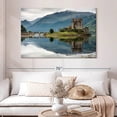thumbnail image 2 of Elephant Stock Scottish Eilean Donan Castle Wall Art - Horizontal Canvas Wall Art - Living Room Wall Decor - Architecture Canvas - Green And Brown Decor - 51" x 34", 2 of 8