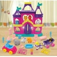 Kid Connection Fantasy Princess Castle Play Set, 37 Pieces