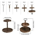 thumbnail image 2 of Baking Sheet,Farmhouse Wooden Decorative Two Tier Trays 2 Tier Serving Tray Stand For Rustic Table Centerpiece, 2 of 3