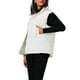 thumbnail image 4 of Chaleco acolchado sin mangas de invierno ligero para mujer Inspire Chic, con cuello alto, abrigo acolchado cálido, color blanco, 4 of 6