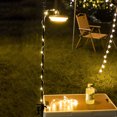 thumbnail image 3 of 10M Linternas para acampar 1800mAh Cadena de luz LED 5 modos para fiestas de bodas en el patio, 3 of 8